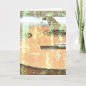 ギター誕生日カード カード (正面)