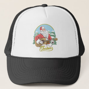 ギター遊のサンタクロース クリスマス キャップ