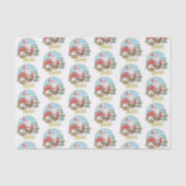 ギター遊のサンタクロース |クリスマス 薄葉紙 (正面)