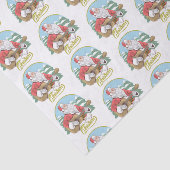 ギター遊のサンタクロース |クリスマス 薄葉紙 (詳細)