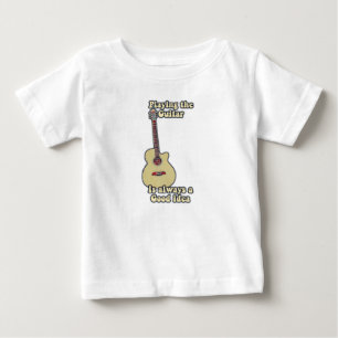 ギター遊は常に良いアイディアだ。 ベビーTシャツ