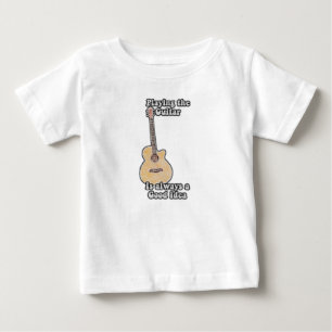 ギター遊は常に良いアイディアだ。ヴィンテージ ベビーTシャツ