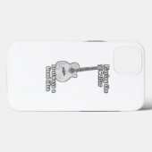ギター遊は常に良いアイディアだ。B & W Case-Mate iPhoneケース (裏面 (横))