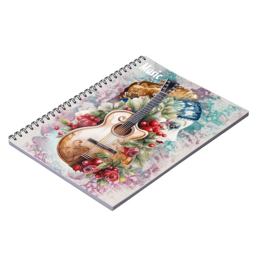 ギター音楽の精神 ノートブック (左側)