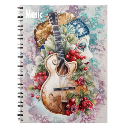 ギター音楽の精神 ノートブック (正面)