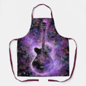 ギター音楽エプロン エプロン (正面)