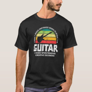 ギター音楽ミュージカル楽器ミュージシャンおもしろい Tシャツ