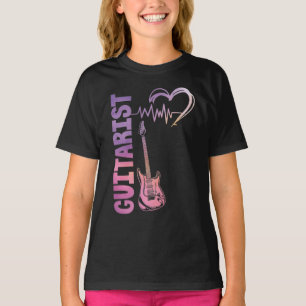 ギター音楽好きのギタリストの鼓動 Tシャツ