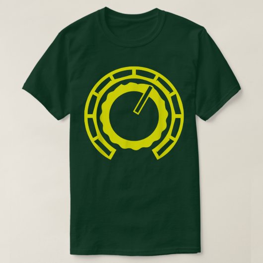 ギター音楽愛好家 Tシャツ (デザイン正面)