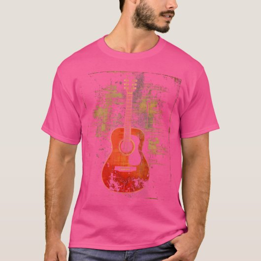 ギター音楽160 Tシャツ (正面)