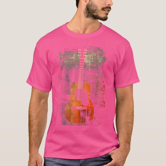 ギター音楽206 Tシャツ (正面)