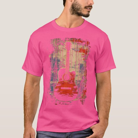 ギター音楽56 Tシャツ (正面)