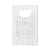 ギター音楽 クレジットカード栓抜き (裏面)