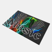 ギター音楽 ドアマット (アングル)