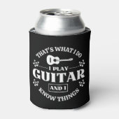 ギター音楽 缶クーラー (缶正面)