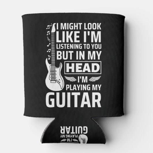 ギター音楽 缶クーラー (裏面)