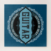 ギター音符サークル ジグソーパズル (横)