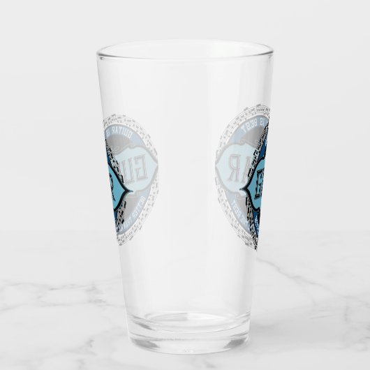 ギター音符サークル タンブラーグラス (右)