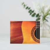ギター音響ミュージカル楽器 ポストカード (スタンド正面)
