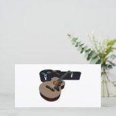 ギター1の発表カード 案内状 (スタンド正面)