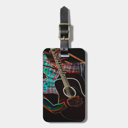 ギター1 cd ltcna ラゲッジタグ (正面縦)