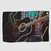ギター1 gtcna ゴルフタオル (横)