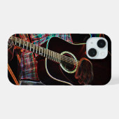 ギター1 iphcna iPhone 15ケース (裏面横)