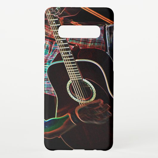 ギター1 sgcna samsung galaxyケース (裏面)
