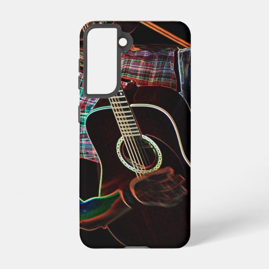 ギター1 sgcnm samsung galaxyケース (裏面)