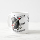 ギター2 コーヒーマグカップ (正面左)