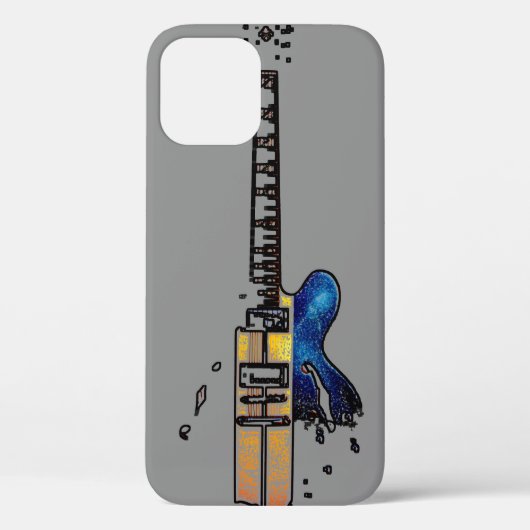 ギター4 イハ Case-Mate iPhoneケース (裏面)