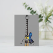 ギター4 pccna ポストカード (スタンド正面)