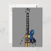 ギター4 pccna ポストカード (正面/裏面)