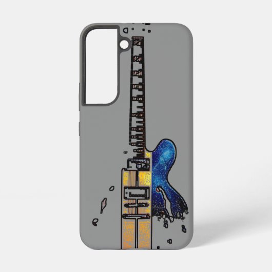 ギター4 sgcna samsung galaxyケース (裏面)