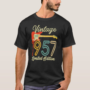 ギター65歳ヴィンテージ1957 Tシャツ