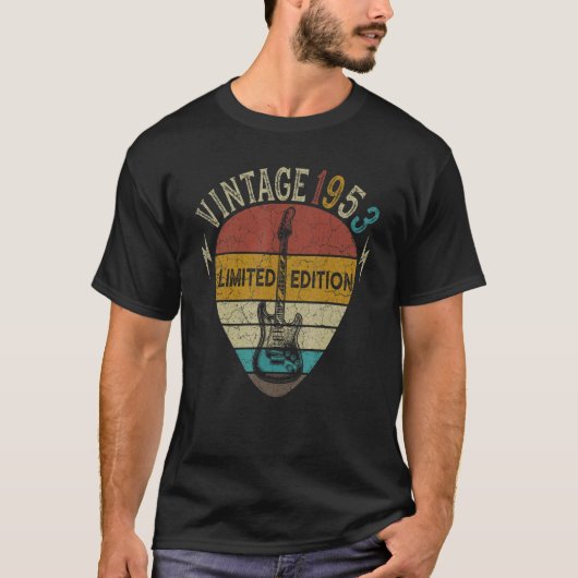 ギター69歳ヴィンテージ1953 1 Tシャツ (正面)