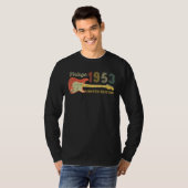 ギター70歳ヴィンテージ1953 Tシャツ (正面フル)