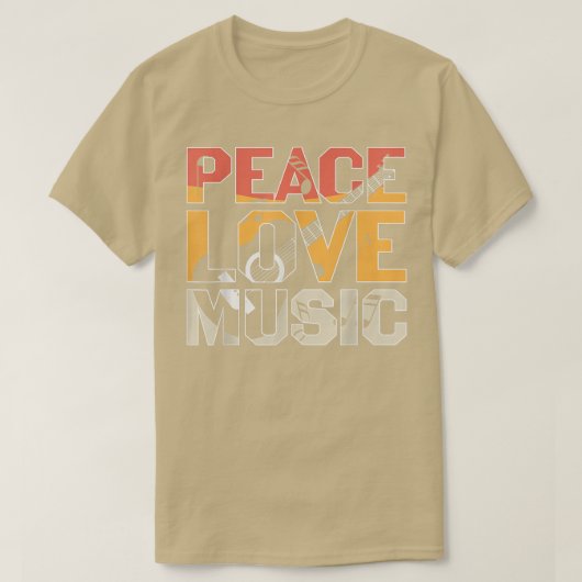 ギター976 Tシャツ (デザイン正面)