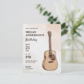 ギター・アコースティックアート 招待状 (スタンド正面)