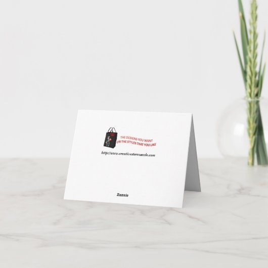 ギター- カード (裏面)