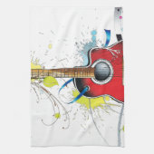 ギター キッチンタオル (縦)