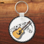 ギター – キーチェーン (正面)