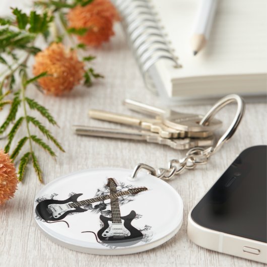 ギター キーホルダー (正面右)