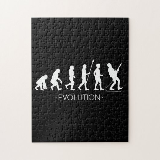 ギター |ギタリストの進化 |ロックミュージックギター ジグソーパズル (縦)