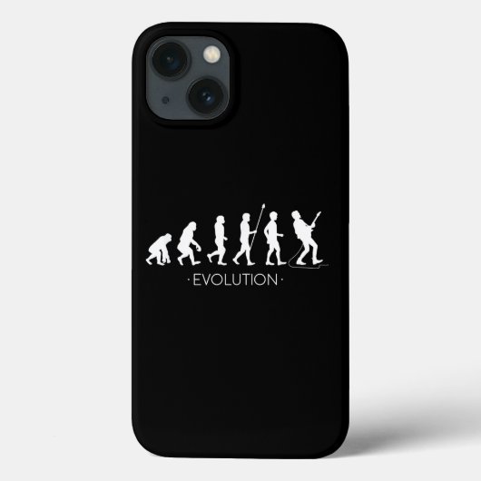 ギター |ギタリストの進化 |ロックミュージックギター Case-Mate iPhoneケース (裏面)