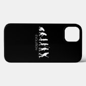 ギター |ギタリストの進化 |ロックミュージックギター Case-Mate iPhoneケース (裏面 (横))