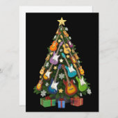 ギター クリスマス ツリー シアター ミュージカル ラバー メリー (正面/裏面)