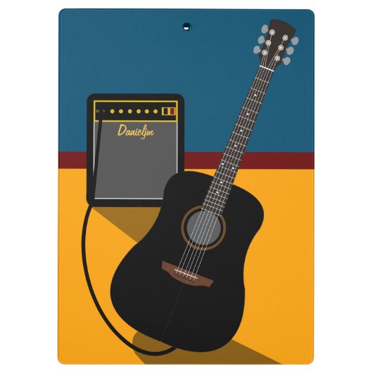 ギター クリップボード (裏面)