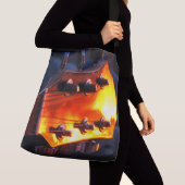 ギター クロスボディバッグ (クローズアップ)