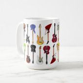 ギター コーヒーマグカップ (正面左)